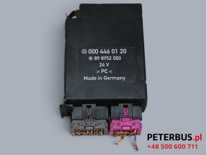Moduł sterujący, sterownik autobusu Mercedes nr 000 446 01 20, nr 89 8952 000, 24V, rok produkcji 2000