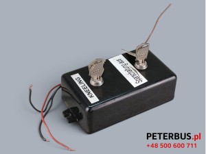  panel sterowania autobusowego systemu przyklęku oraz zarządzania energii
