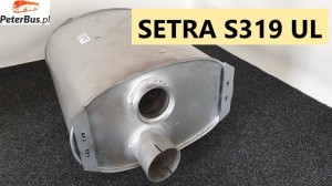Tłumik SETRA S319 UL  - FABRYCZNIE NOWY