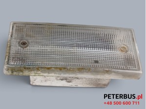 Lampa, światło wsteczne, klosz biały HELLA TR 29, SAE R 93, wymiary 9 x 19 cm, wraz z gniazdem