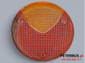13727, Klosz lampy tylnej BOVA Futura EURO 4, TEMSA Opalin 9, z kierunkowskazem, średnica 12 cm , mocowany na 3 śruby, HELLA nr 9803, klosz łączony  (1).jpg