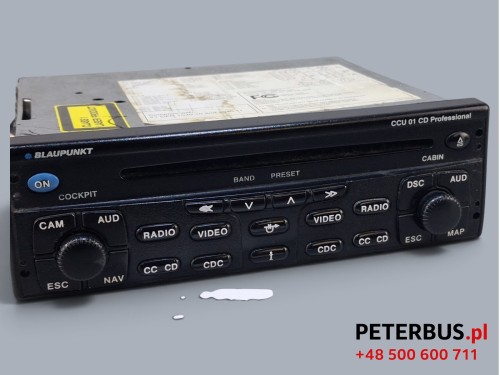 22602, Wzmacniacz autobusowy, BLAUPUNKT CCU 01 CD Professional  - niesprawny CD - USZKODZONY, niesprawny, sprawdzony (12).jpg