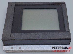 Wyświetlacz pulpitu Mercedes Citaro O530, wersja 2.0, rok produkcji 2015, sprawdzony, wyświetlacz LCD słaby, czytelny, ale z zanikami