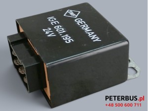 Przekaźnik, przerywacz wycieraczek BOVA Futura SWF IGE 601.195