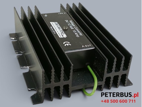 13838, Przetwornica 24V DC na 12 DC. Voltage Converter, 15 Amp, Intertruck nr 22114 (6).jpg
