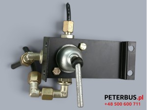 Zawór awaryjnego otwierania drzwi BOVA, Knorr-Bremse 0 484 351 005, wraz z rączką