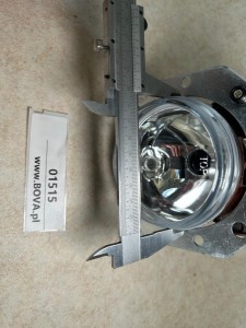 Lampa przednia, soczewka, światło autobusu fi 90 mm