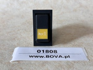 Klawisz, przycisk, włącznik sygnału dźwiękowego, klaksonu autobusu, HLF numer 443 851 474 820