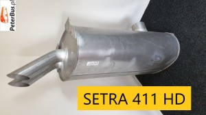 Tłumik SETRA S411 HD, fabrycznie NOWY 
