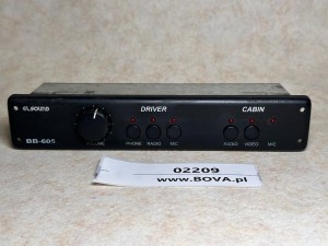Wzmacniacz audio IRISBUS Karosa AXER, ELSOUND BB-605