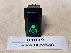 Klawisz, włącznik nawiewów, ogrzewania, dmuchaw BOVA Futura