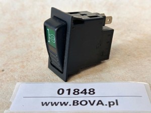 Klawisz, włącznik BOVA Futura EURO 2, nr 521.111