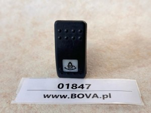 Przycisk, klawisz, włącznik BOVA EURO 3, podświetlenie deski rozdzielczej,  nr V1B2