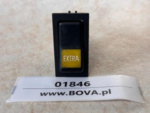 Klawisz, przycisk, włącznik z napisem EXTRA, BOVA Futura EURO 2