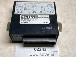 Sterownik ACTIA CPL Statique ICDL 5W STD, RENAULT ILIADE