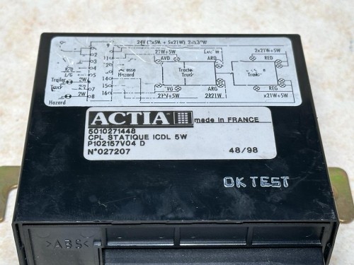 02556, Sterownik ACTIA nr 5010271448, RENAULT ILIADE EURO 2 (4).jpeg