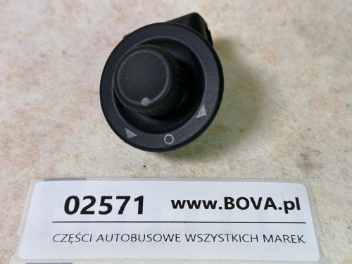 02571, Pokrętło sterowania lusterkami elektrycznymi RENAULT Iliade, DAV nr 5010271228 (2).jpeg
