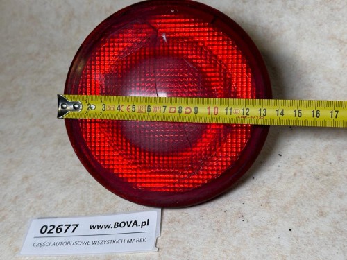 02677, Lampa autobusowa średnica 135 mm, czerwona, SCANIA IRIZAR (6).jpeg