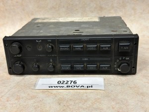 Wzmacniacz autobusowy  BLAUPUNKT BCA 08, nr 7 607 804 010, panel sterownia RADIO, kaseta, CD, video 
