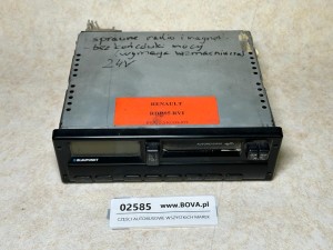 Radio autobusowe BLAUPUNKT, odtwarzacz kaset, nr 60 0713 0103, RV 7 607 005 015, RENAULT RDR RV1
