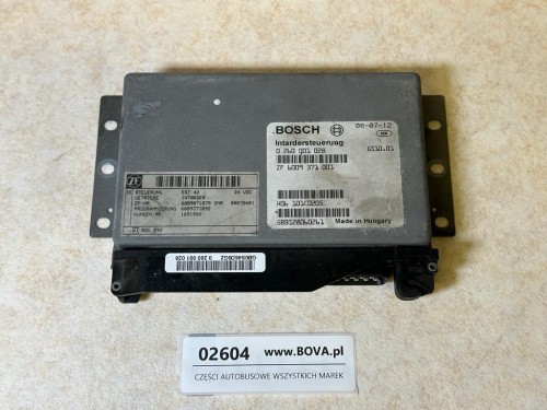 02604, Sterownik intardera BOVA Futura EURO 3, BOSCH nr 0 260 001 028, ZF 6009 371 001, 6S10 (1).jpeg