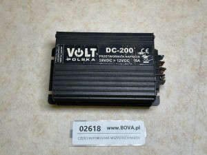 Przetwornica napięcia VOLD DC-200, 24VDC>12VDC 10A