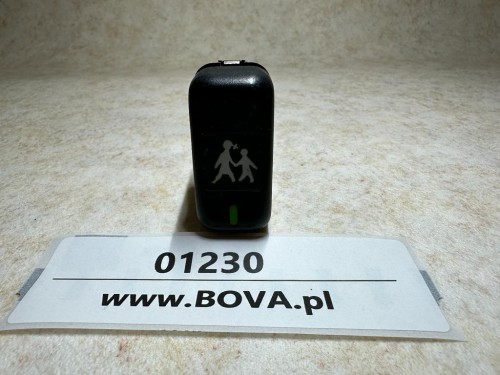 01230, Klawisz, włącznik, przycisk pulpitu autobusu, Mercedes nr 1459.24V, 002 545 68 08, symbol dzieci (2).jpg