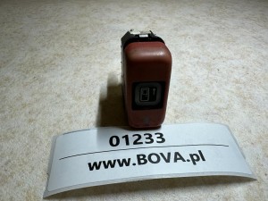 Klawisz, włącznik, przycisk pulpitu autobusu, Mercedes nr 1459.24V, 002 545 24 07, otwieranie drzwi przednich