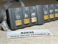 02636a, Zestaw 6 klawiszy pulpitu NEOPLAN - opuszczanie szyby kierowcy, poziomowanie wysokości nadwozia, nr VDO 1368.002600000600  (4).jpeg
