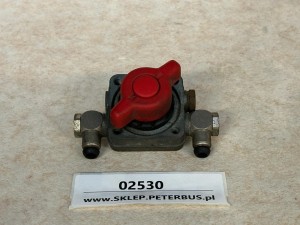 Zawór pneumatyczny BOSCH 0484251012, czerwone pokrętło
