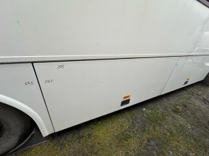 Klapa kufra bagażowego Van Hool TL916, wymiary  205 cm x 87,5 cm 