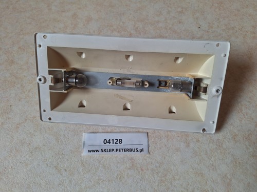 04128, Lampa oświetlenia wewnętrznego, nad korytarzem autobusu BOVA Futura EURO 3, wymiary 25 cm x 13 cm  (4).jpeg