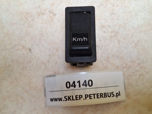 04104, Klawisz, włącznik, przycisk pulpitu autobusu z symbolem Kmh, nr 4570 12 (6).jpeg