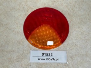 Klosz lampy tylnej BOVA Futura EURO 3, z kierunkowskazem, średnica 12 cm