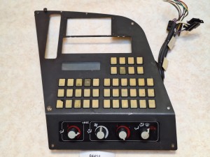Panel deski rozdzielczej SCANIA VEST - THOREB Keyboard T41 + panel sterowania ogrzewaniem i nawiewem