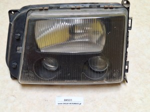 Reflektor, lampa MERCEDES 404, lewy przód, BOSCH 0 301 041 001, nr 1 305 543 148