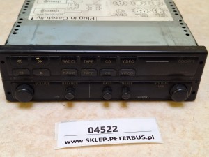 Wzmacniacz autobusowy  BLAUPUNKT BCA 05, nr 7 607 005 200 5, panel sterownia RADIO, kaseta, CD, video 