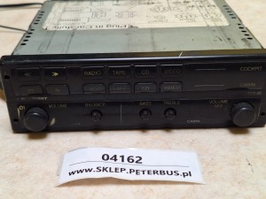 Wzmacniacz autobusowy  BLAUPUNKT BCA 05, nr 7 607 005 200 5, panel sterownia RADIO, kaseta, CD, video 