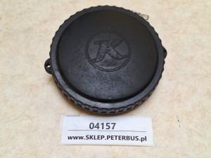 Korek wlewu paliwa SETRA S315, z łańcuszkiem i logo SETRA, REUTTER, fi wewnętrzne 80 mm