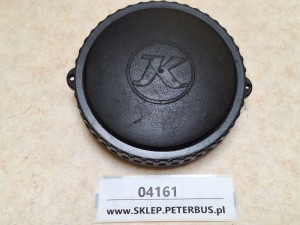 Korek wlewu paliwa SETRA S315, z uchwytem na łańcuszek;  logo SETRA, REUTTER, fi wewnętrzne 80 mm