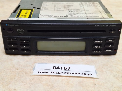 04167, Radio BLAUPUNKT CVX 02 PROFESSIONAL, 7 607 276 016  (4).jpeg