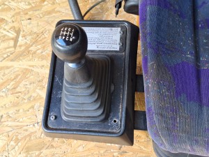 Joystick zmiany biegów SCANIA Irizar, manetka biegów przy fotelu, krótki lewarek