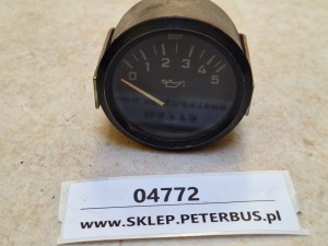 Wskaźnik, zegar ciśnienia oleju MOTOMETER nr 644 060 7010 , SETRA S 315 