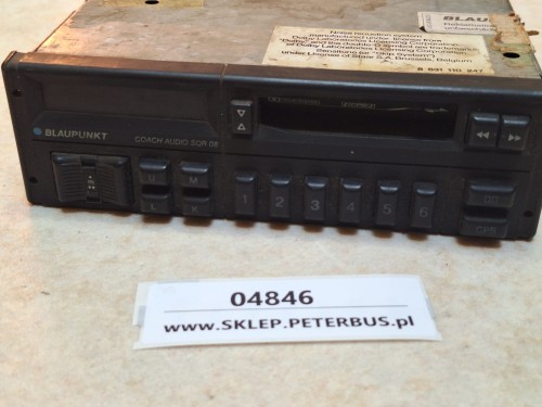 04846, Radio BLAUPUNKT Coach Audio SQR 08, nr 7 607 802 010  (7).jpeg