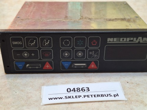 04863, Panel sterowania klimatyzacją, ogrzewaniem, temperaturą NEOPLAN, Bader  (2).jpeg