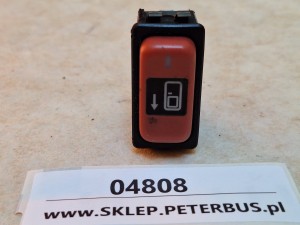 Klawisz, przycisk otwierania i zamykania drzwi autobusu Mercedes - SETRA, nr 611 540 00 66