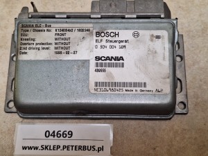 Sterownik silnika SCANIA Irizar Century, BOSCH 0 504 004 109 