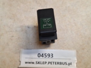 Przycisk, klawisz, włącznik oświetlenia kufrów bagażowych SETRA S 315 nr 514.111 