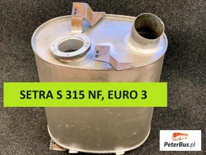 Tłumik SETRA S315 NF - EURO 3 - FABRYCZNIE NOWY