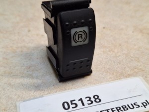 Włącznik, klawisz RETARDERA na pulpicie BOVA Futura FHD, FLD, EURO 3